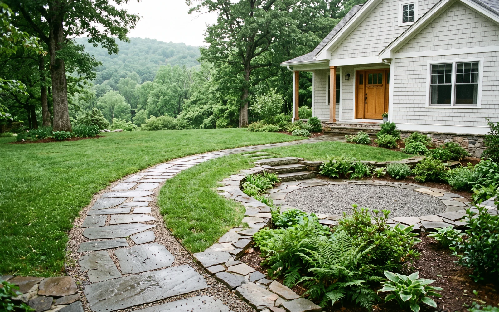 Generated Hollins hardscape planning concept showing the fourth project-planning emphasis